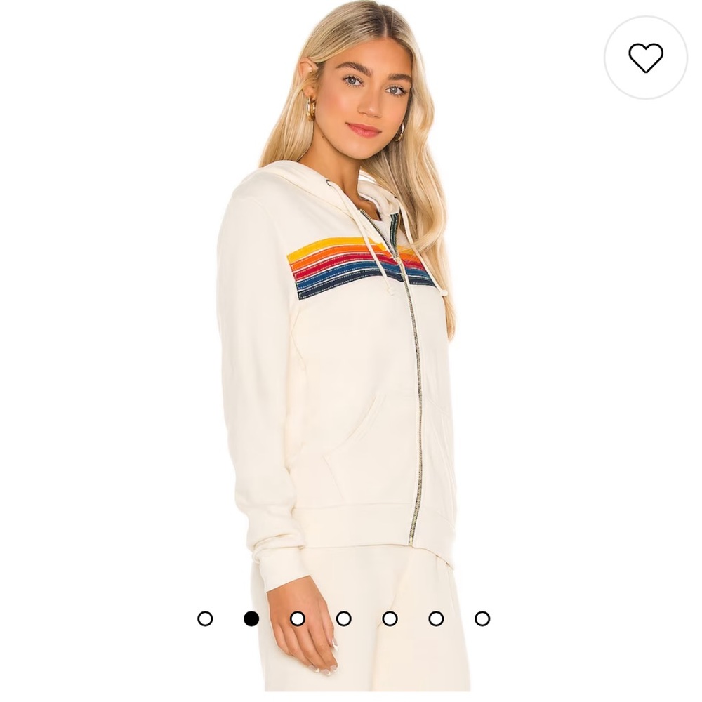 Aviator Nation 5 Stripe Sweatsuit (Hoodie & Pants)